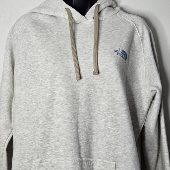 The North Face Hoodie Women's Size Large Gray Mountains Graphic - Picture 2 of 5